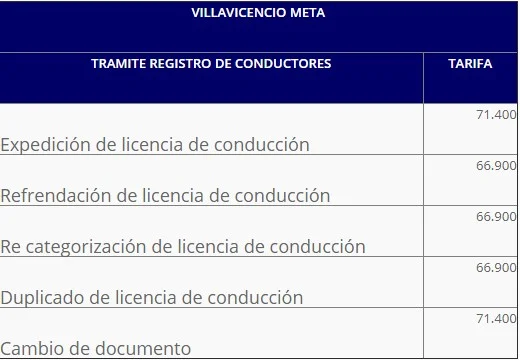 licencia de conducir