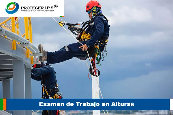 Examen de trabajo en alturas