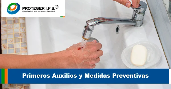 Primeros auxilios y medidas preventivas