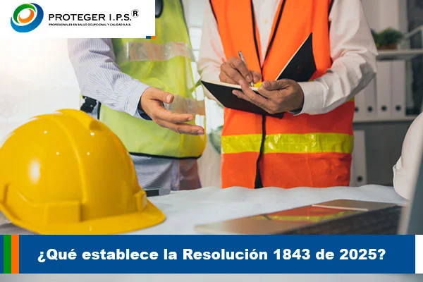 Que establece la Resolucion 1843 de 2025