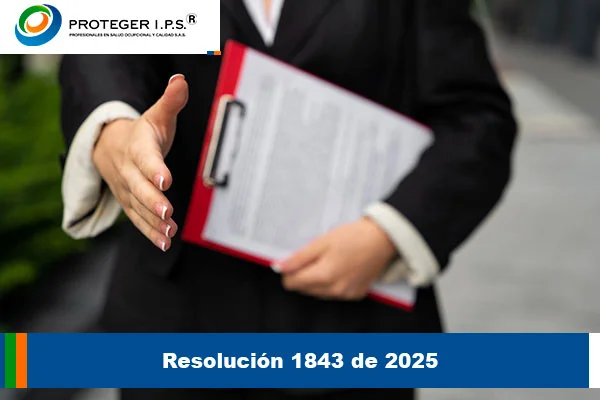 Resolución 1843 de 2025