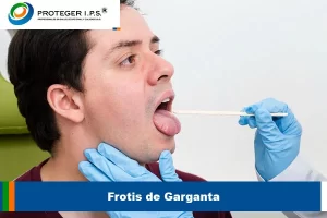 frotis de garganta