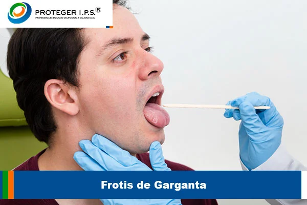 frotis de garganta