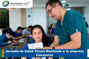 Brigada de Salud Visual Con Consuerete