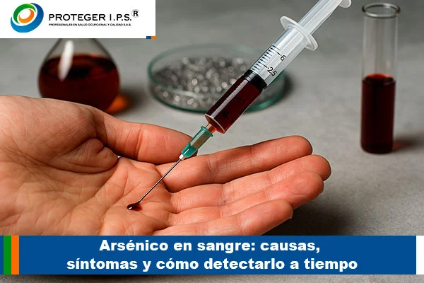 arsenico en sangre