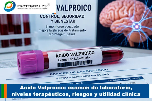 Prueba laboratorio clinico acido valproico