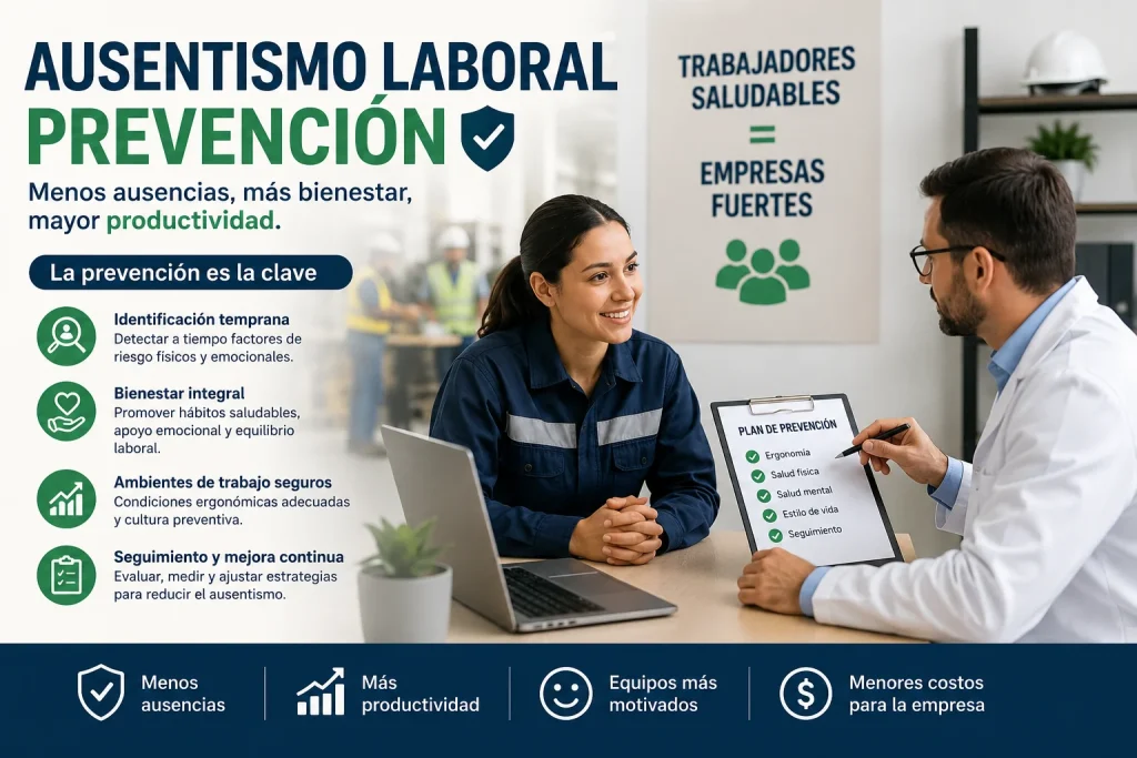 ausentismo laboral preventivo
