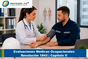 evaluaciones médicas ocupacionales resolución 1843