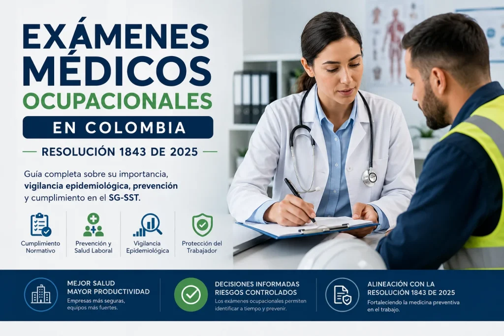 examenes medicos ocupacionales resolucion 1843