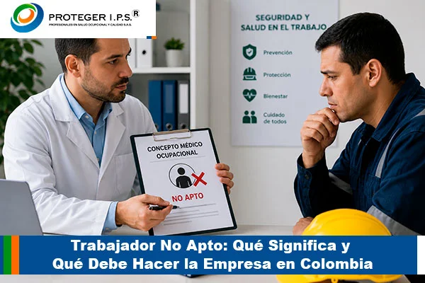 Trabajador No Apto: Qué Significa y Qué Debe Hacer la Empresa en Colombia