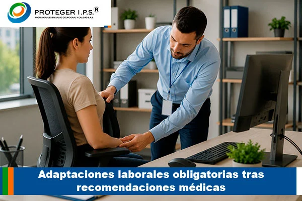 adaptación de puestos de trabajo