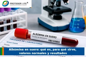 albumina en suero