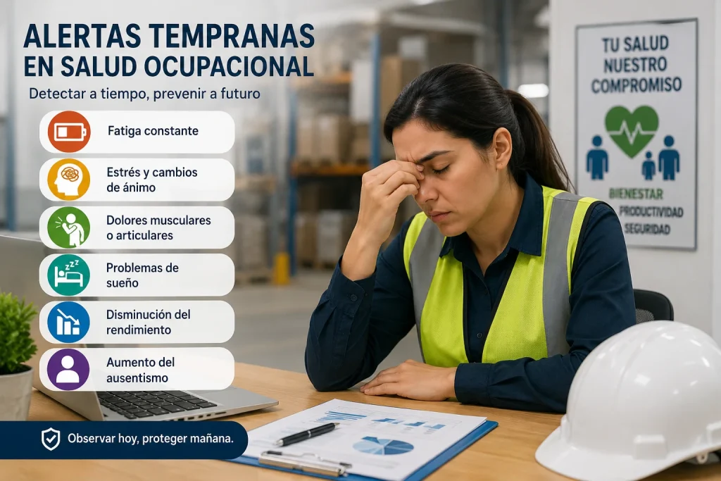 alertas tempranas salud ocupacional