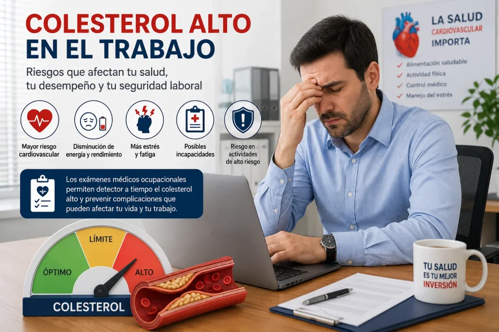 colesterol alto laboral
