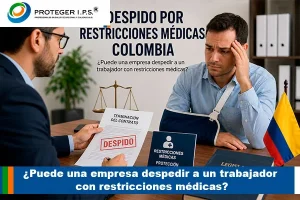 despido por restricciones médicas Colombia