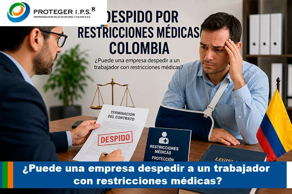 despido por restricciones médicas Colombia