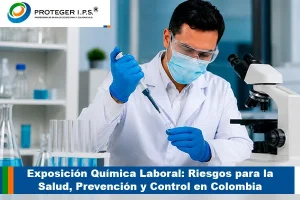 exposición química laboral