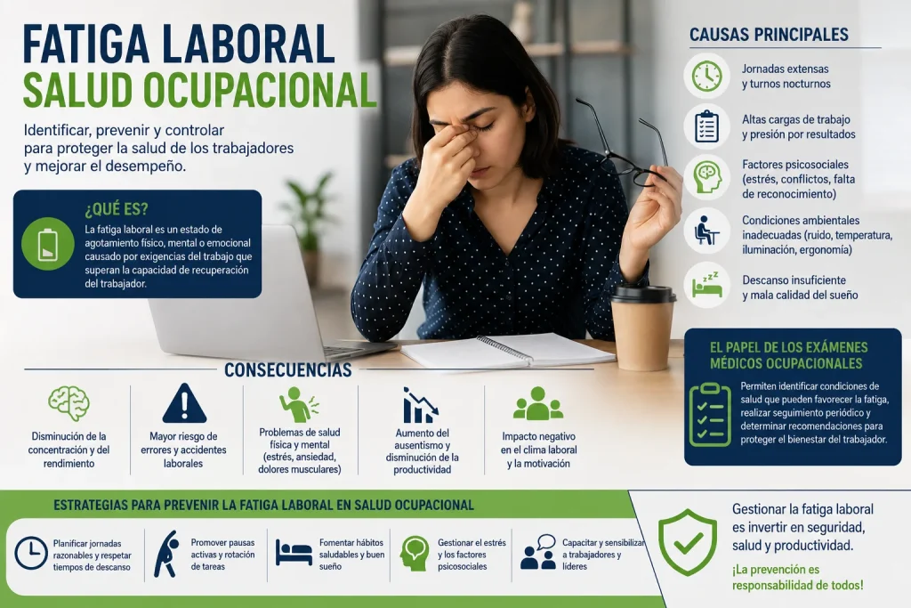 fatiga laboral salud ocupacional