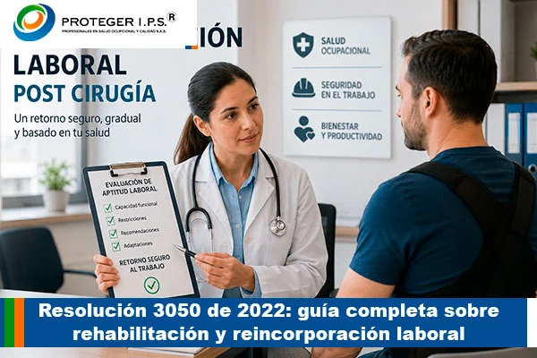 reincorporación laboral post cirugía