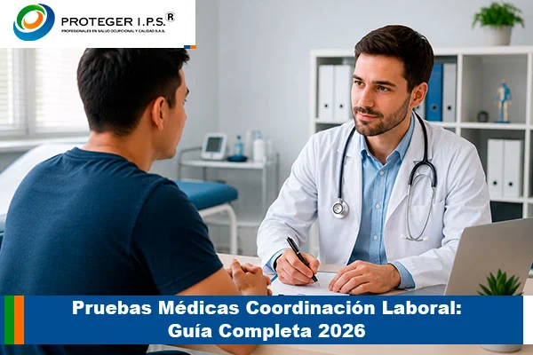 pruebas médicas coordinación laboral