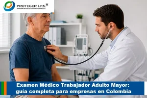 examen médico trabajador adulto mayor