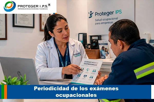 periodicidad de los exámenes ocupacionales