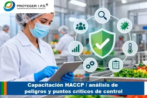 Capacitación HACCP / análisis de peligros y puntos críticos de control
