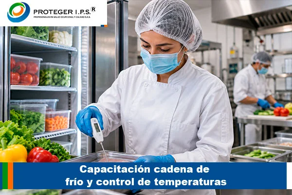 Capacitación cadena de frío y control de temperaturas