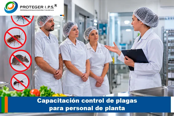 Capacitación control de plagas