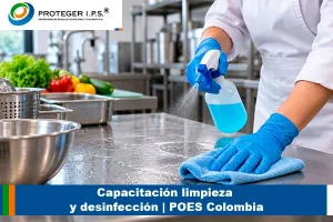 Capacitación limpieza y desinfección