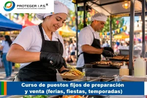 Curso de puestos fijos de preparación y venta