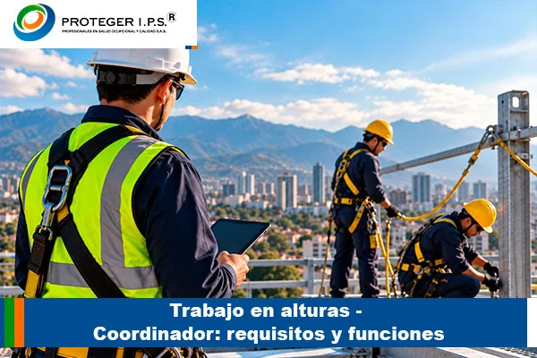 Trabajo en alturas - Coordinador