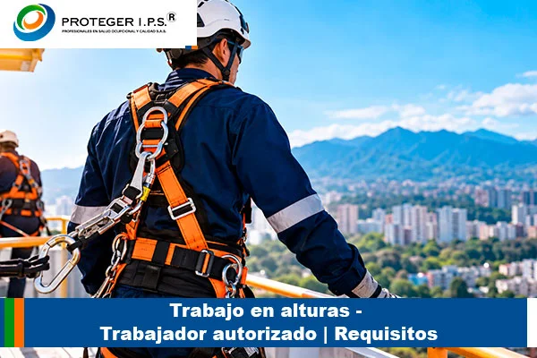 Trabajo en alturas - Trabajador autorizado