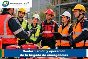 Conformación y operación de la brigada de emergencias