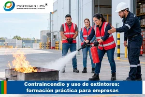 Contraincendio y uso de extintores