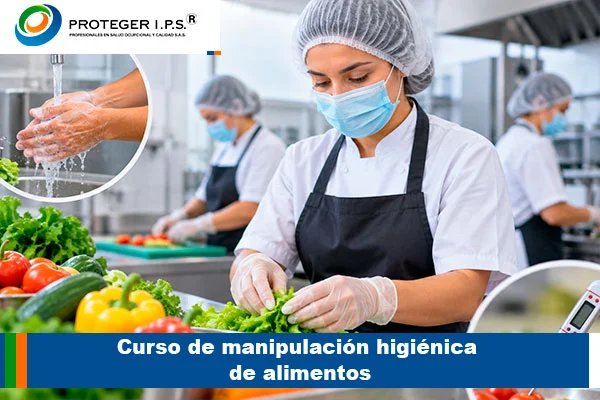 Curso de manipulación higiénica de alimentos en Colombia