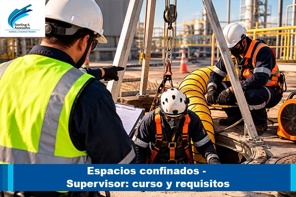 Espacios confinados - Supervisor