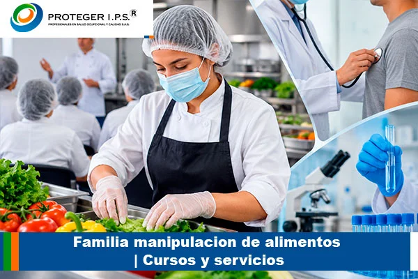 Familia manipulacion de alimentos