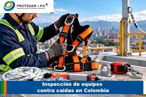 Inspección de equipos contra caídas