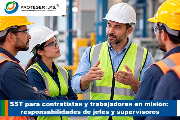 SST para contratistas y trabajadores en misión