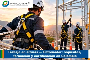 Trabajo en alturas - Reentrenamiento