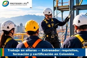 Trabajo en alturas — Entrenador