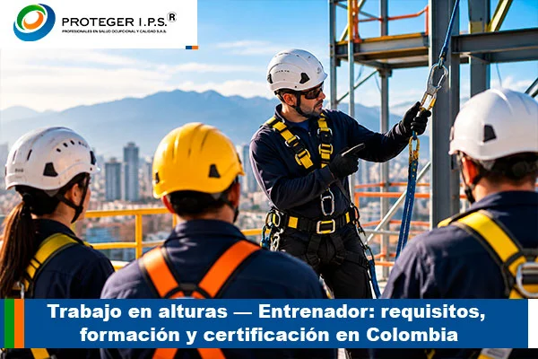 Trabajo en alturas — Entrenador